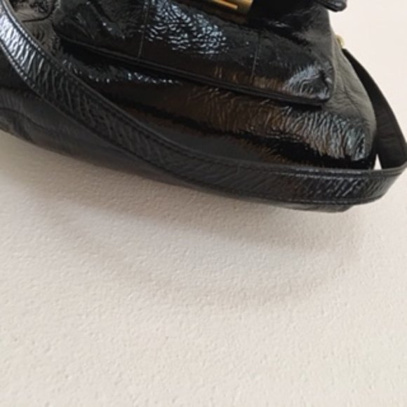 Coach Kristin Patent Leather Hobo / Crossbody Bag - Picture 11 of 17